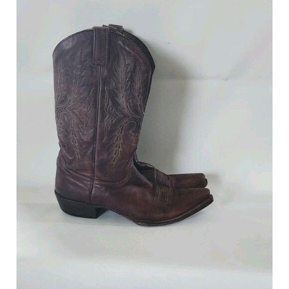 Stetson Western Boots Mens Cassidy Pull On Brown 12-020 Made In Mexico main image 4